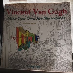 Vincent Van Gogh Adult Coloring Book